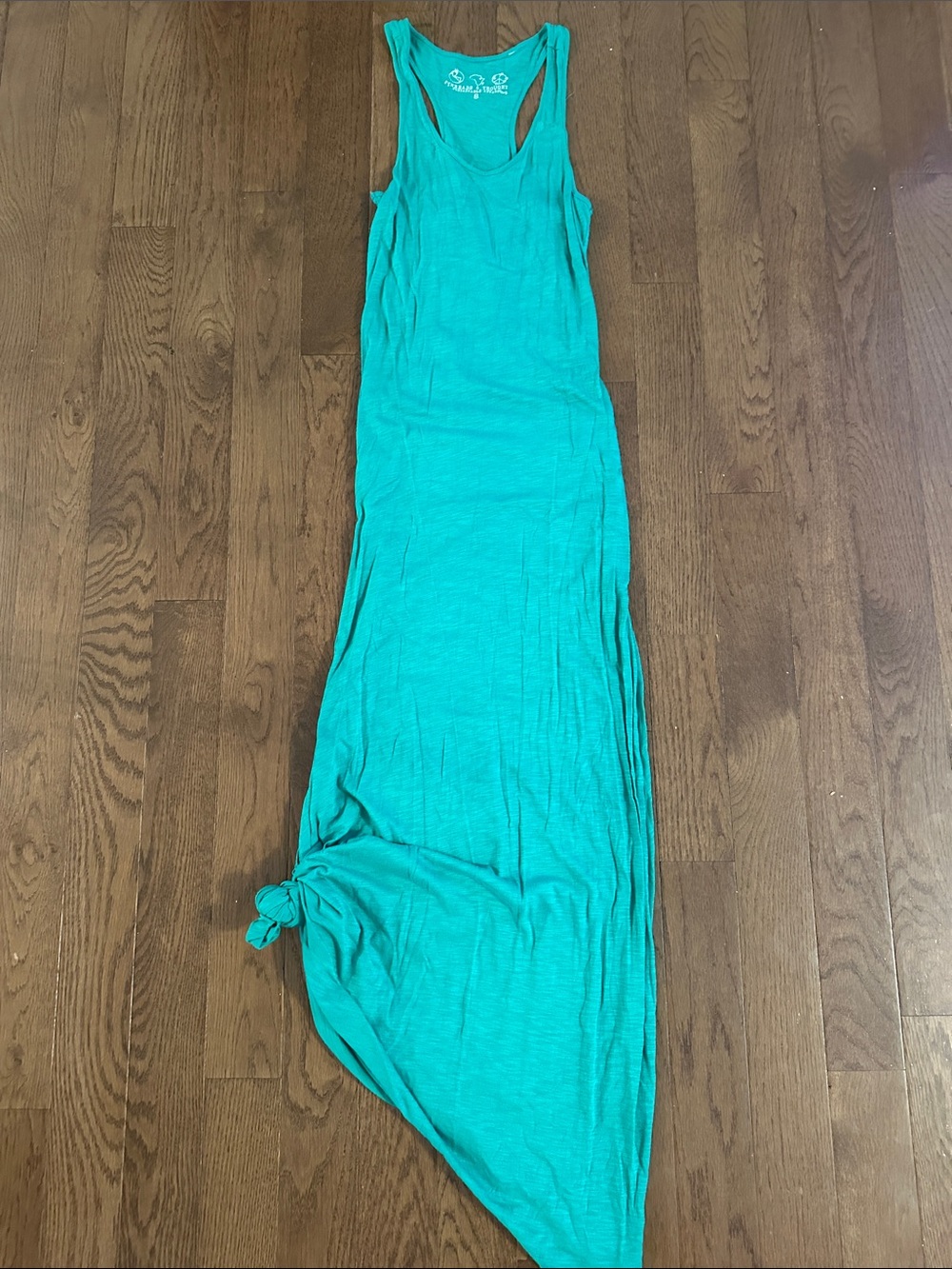 Threads 4 Thought Teal Racerback Maxi Dress